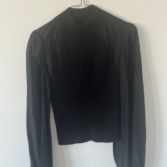 All Saints Puff-Sleeved Cleo Top - Picture 8 of 8